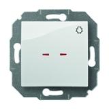 CARLA łącznik zwierny “światło” z podświetleniem   biały