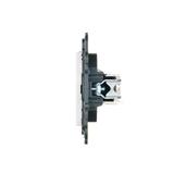 Simon 24 Gniazdo komputerowe RJ45 kat. 5e + telefoniczne RJ12 biały N5T12.01/11