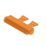 BCF 3.81/17/180FZE SN OR BX Wtyk PCB (złącze wiązki), listwa z gniazdami, 3.81 mm, Liczba biegunów: 17, PUSH IN, złącze sprężynowe /50szt./ 1236100000 WEIDMÜLLER