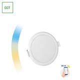 ALGINE 6W CCT+DIM Wi-Fi Spectrum SMART round