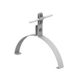 Uchwyt gąsiorowy 210mm Z-śruba H=13 cm /OG/