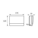 Naświetlacz SMD LED BRYZA LED 30W BLACK NW