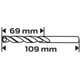 Wiertło do metalu HSS-Co, 7.0 mm