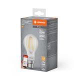 Żarówka LED B22d A60 6W = 60W 2700K Ciepła 806lm 300° Filament SMART+ WIFI Ściemnialna 4058075609891 LEDVANCE