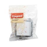 Suno Łącznik Pojedynczy Jednobiegunowy - 10 Ax - 250V - Zaciski Automatyczne Aluminium 721301 LEGRAND