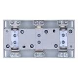 SICHERUNGSUNTERTEIL D2 E27 3POL DIN HUT Podstawa bezpiecznikowa DII E27 3P szyna DIN TFRD33 EATON