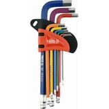 ZESTAW KLUCZY IMBUSO, KULA 1,5-10MM,9SZT
