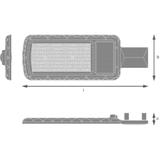 Oprawa uliczna URBAN LITE XL 150W 865 IP65 GY