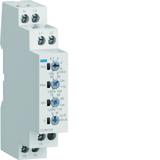 Wielofunkcyjny przekaźnik kontroli napięcia 1- fazowy oraz 3- fazowy 1x NO/NC