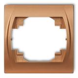 LOGO Ramka pozioma pojedyncza złoty metalik