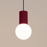 Lampa wisząca HALO 1 burgund