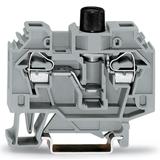 złączka bezpiecznikowa 6 mm2 szara