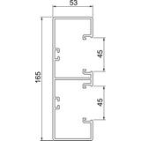 GK-53165LGR, Kanał podparapetowy