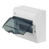 Rozdzielnica GREEN BOX n/t 8-modułem IP40 szyba transparentna dymna