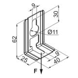 WP Wieszak pręta 2,0 mm