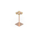 CU UCHWYT KRZYŻOWY Z PŁYTKĄ/100 22.1. CU