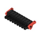 BLF 7.62HP/09/180LR SN BK BX Wtyk PCB (złącze wiązki), 7.62 mm, Liczba biegunów: 9, PUSH IN /18szt./ 1227450000 WEIDMÜLLER