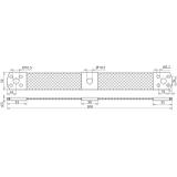 Taśma łącząca bardzo giętka dł. 300 mm, 50 mm2, Cu