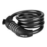 Zapięcie rowerowe, linka na kod