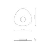 Nowodvorski plafon Organic I GX53 biały 8305