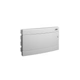 PNF-HW 18W Rozdzielnica podtynkowa do karton-gipsu drzwi białe IP40 1 rząd 1x18 modułów 106173