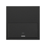 Simon 100 Panel 1-krotny: iO 1 klawisz czarny mat