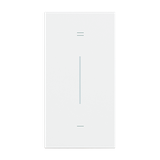 LIVING NOW 'MY HOME' - KLAWISZ Z SYMBOLEM  (+/-)  - 2 MODUŁY - BIEL, Bticino