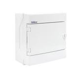 Rozdzielnica hermetyczna natynkowa 1x8 IP65 500VAC/1000VDC RH-8/B białe drzwi 36.7 OPATÓWEK