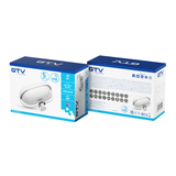 Oprawa kanałowa z czujnikiem ruchu max 60W E27 AC220-240V 50/60Hz kąt świecenia 180* IP40 bi GTV OS-KACROO-00 GTV Poland