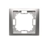 Simon Basic Neos Ramka 1-krotna NEOS srebrny mat BMRC1/43 KONTAKT