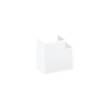 Simon Connect Kąt prosty płaski Cabloplus 90x55mm czysta biel