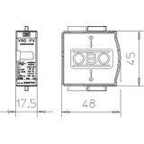 V50-B+C 0-300PV, OGRANICZNIK PRZEPIĘĆ