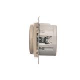 Simon 54 Ściemniacz naciskowy i zdalnie sterowany 20–500 W kremowy