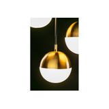OPRAWA SUFITOWA ABIES, 7597, AC220-240V, 50/60Hz, 3*E27, IP20, POTRÓJNA, ZŁOTA