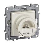 NILOE - STACJA ŁADUJĄCA MICRO USB 5 V + USB 5 V 2400 MA KREMOWA, Legrand