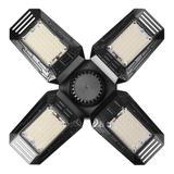 SYRIUSZ LED lampa warsztatowa składana 4-skrzydłowa, E27, 72W, 4000K, 6480lm