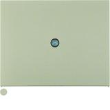 BERKER K.5 Płytka czołowa do przyłączy kablowych stal szlachetna lakierowana 10057004 HAGER