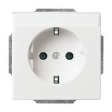 CARAT/FUTURE/SOLO/AXCENT Gniazdo SCHUKO z polem opisowym Z uziemieniem, 2P+E biały studyjny 2CKA002011A6209 ABB