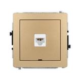 DECO Mechanizm gniazda komputerowego pojedynczego 1xRJ45, kat. 6A, 8-stykowy, bez pola opisowego zło