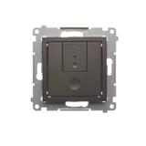 Simon 54 Ściemniacz dwuprzyciskowy 40–500 W (300 VA) brąz mat