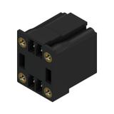 SCD-THR 3.81/04/90F 3.2SN BK BX Wtyki PCB (złącza płyty), 3.81 mm, Liczba biegunów: 4, kąt odejścia: 90° /50szt./ 1974180000 WEIDMÜLLER