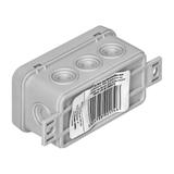 Puszka n/t CLICK IP54 8 przepustów kablowych 80x45x41mm szary OR-JB-13805/G ORNO