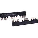 IZM54-3 Izolowana szyna łączeniowa (do 3xMPE25+styk pomocniczy)