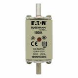 FUSE NH NH00 gG 100A 500V D.I. Wkładka NH00 100A 500V GL/GG podwójny wskaźnik 100NHG00B EATON