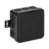 Puszka n/t CLICK IP54 12 przepustów kablowych 75x75x41mm czarny OR-JB-13802/B ORNO