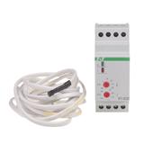 Regulator temperatury - zakres temperatur 4-30stC montaz na szynie DIN styk: 1Z/R 230V AC RT-820 F&F