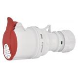 32A 400V 3P+PE Gniazdo przenośne IP44 ES 3243 004482004 ETI