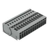 X-COM wtyk 13-biegunowy szary raster 5 mm /25szt./ WAGO