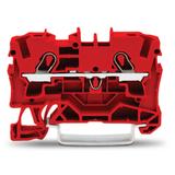 TOPJOBS złączka 2-przewodowa 4 mm2 czerwona