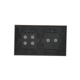 Simon 54 Touch Panel dotykowy S54 Touch 2 moduły 2 pola dotykowe poziome + 4 pola dotykowe zastygła lawa DSTR224/73 KONTAKT